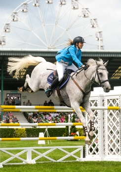 Lisa Jones takes the win in the International Stairway at the Great Yorkshire Show Lisa Jones takes the win in the International Stairway at the Great Yorkshire Show